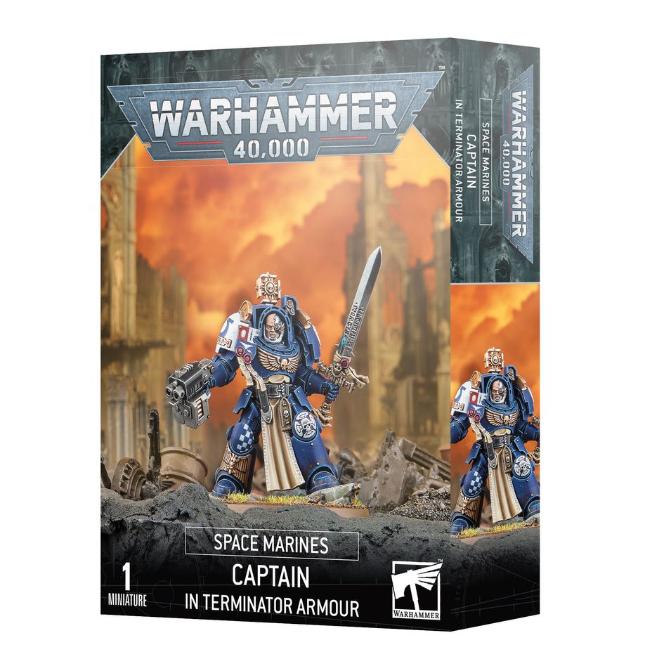 Warhammer 40k: Space Marines Captain in Terminator Armour