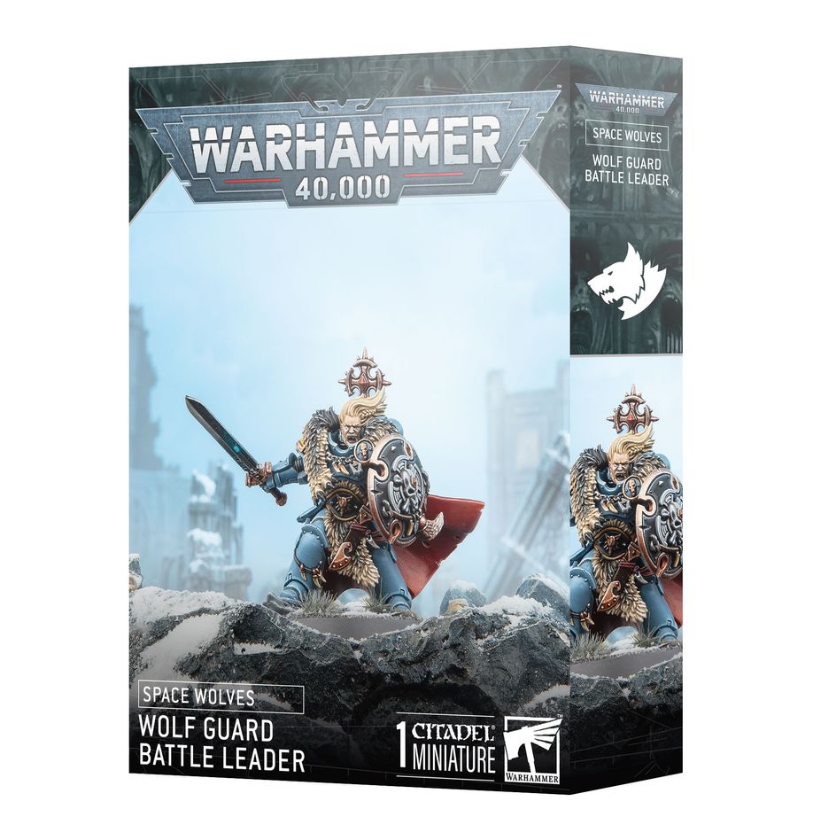 Warhammer 40k: Space Wolves Wolf Guard Battle Leader