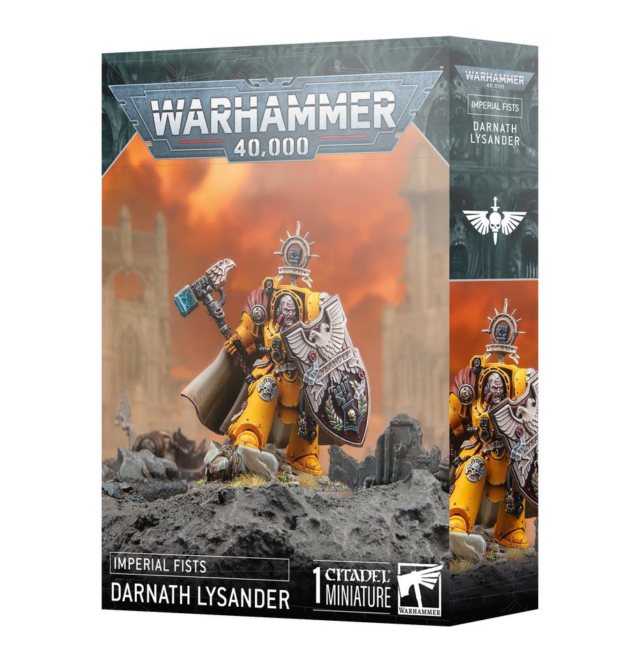 Warhammer 40k: Imperial Fists Darnath Lysander