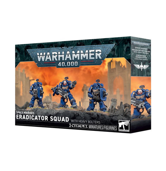 Warhammer 40k: Space Marines Eradicator Squad with Heavy Bolters