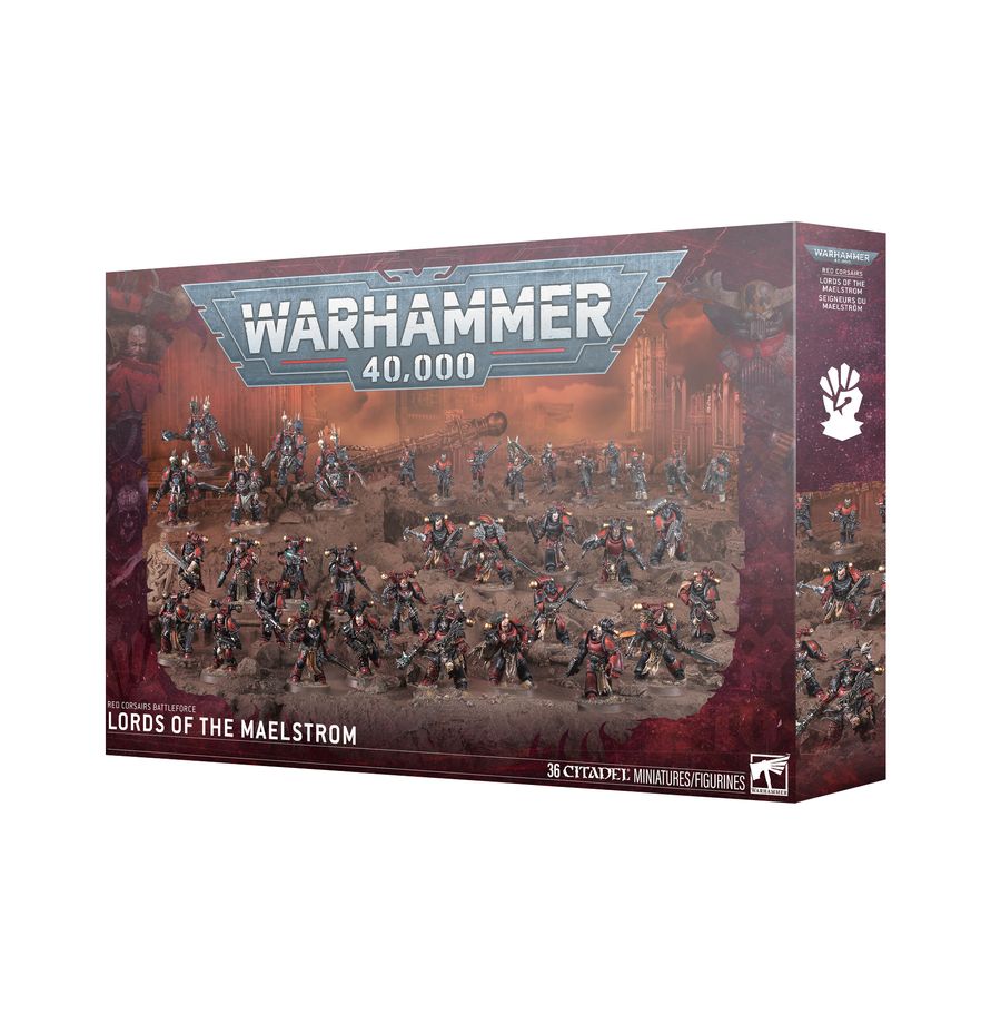 Warhammer 40k: Red Corsairs Lords of the Maelstrom Battleforce
