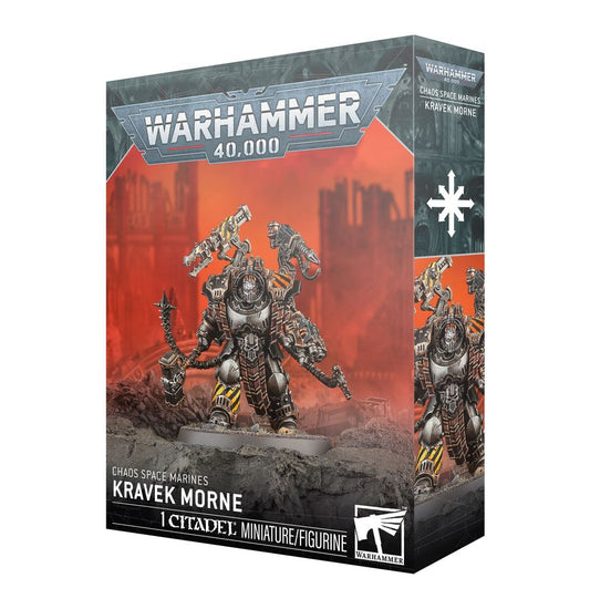 Warhammer 40k: Iron Warriors Kravek Morne