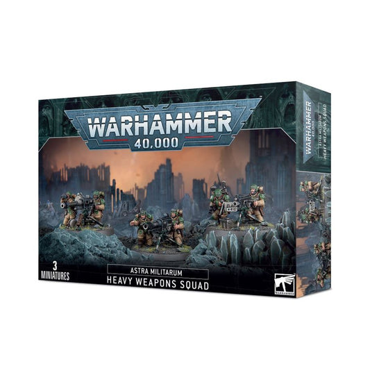 Warhammer 40k: Astra Militarum Cadian Heavy Weapons Squad