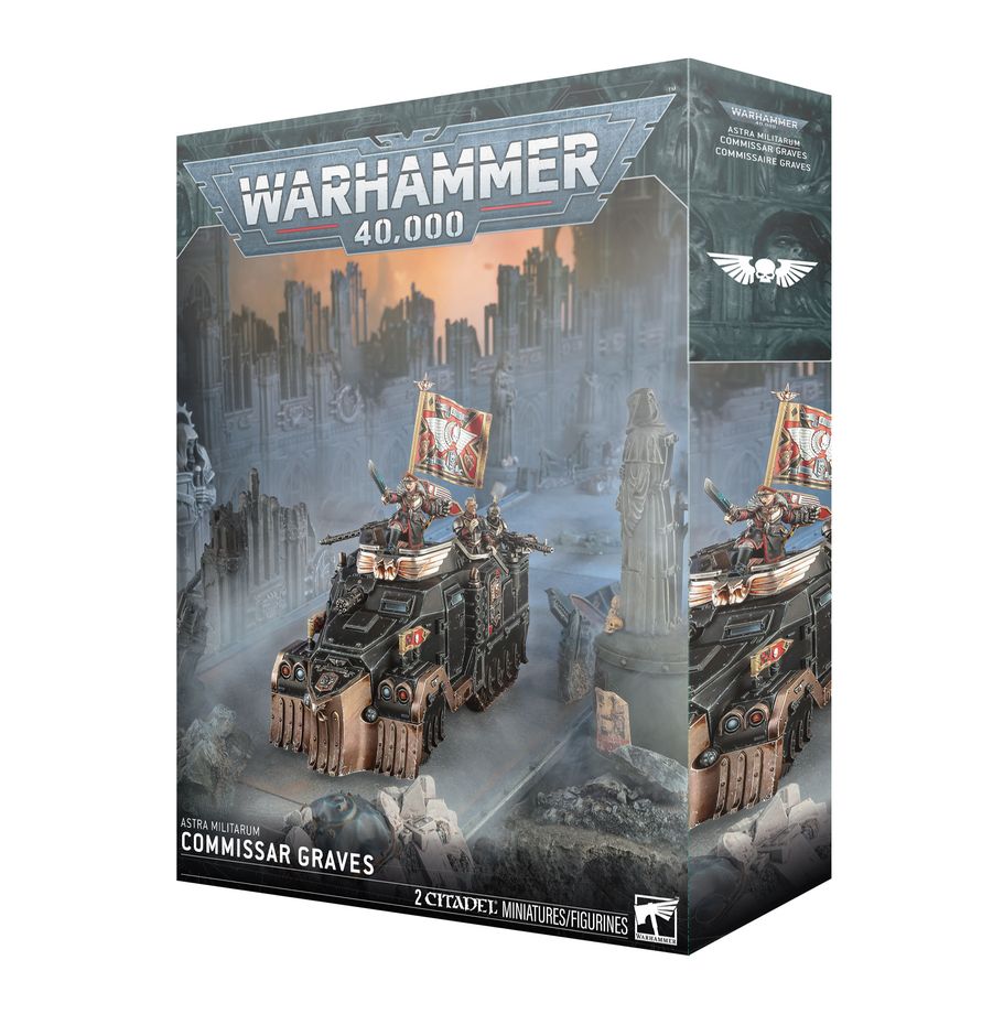 Warhammer 40k: Astra Militarum Commissar Graves