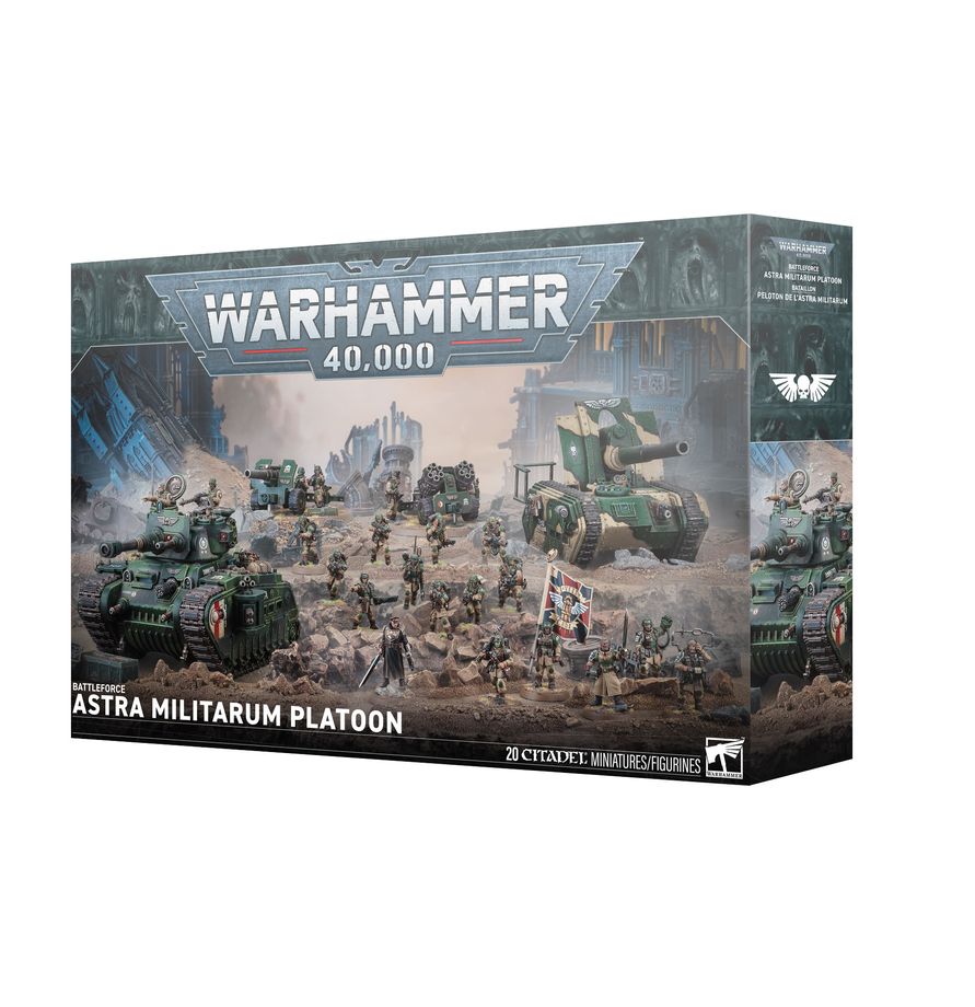 Warhammer 40k: Battleforce Astra Militarum Platoon