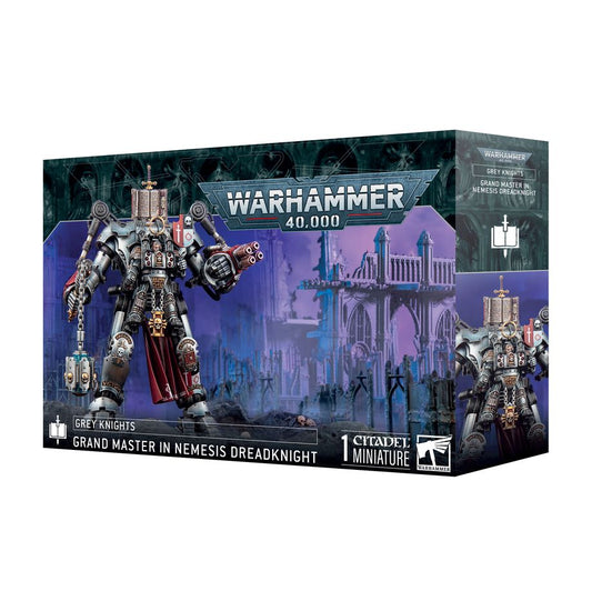 Warhammer 40k: Grey Knights Grand Master in Nemesis Dreadknight