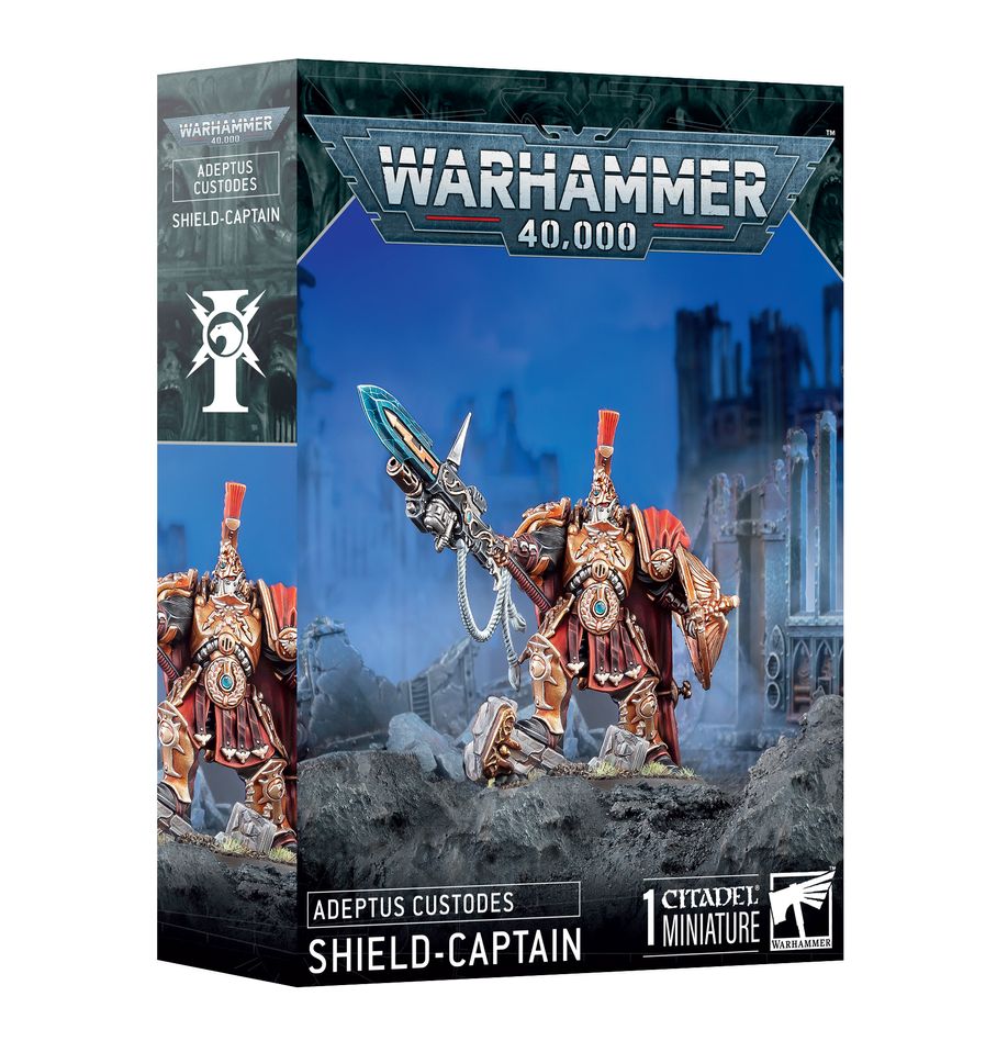 Warhammer 40k: Adeptus Custodes Shield Captain