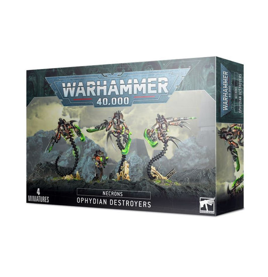 Warhammer 40k: Necrons Ophydian Destroyers