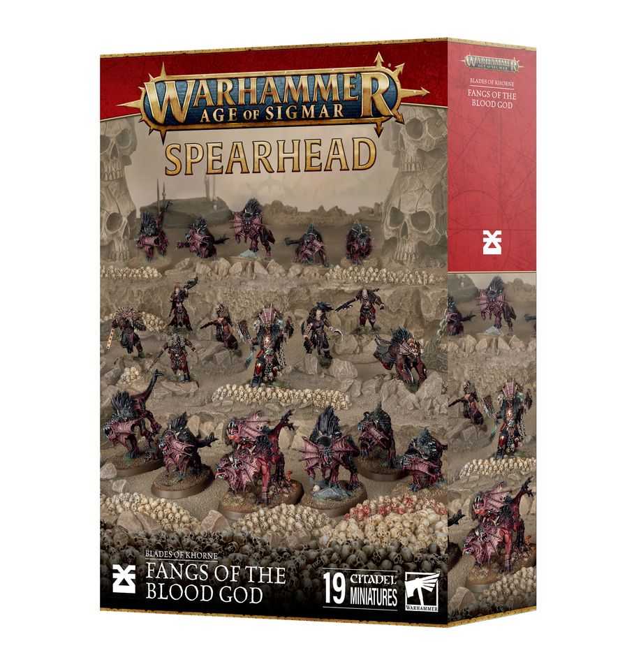 Age of Sigmar: Spearhead Blades of Khorne Fangs of the Blood God