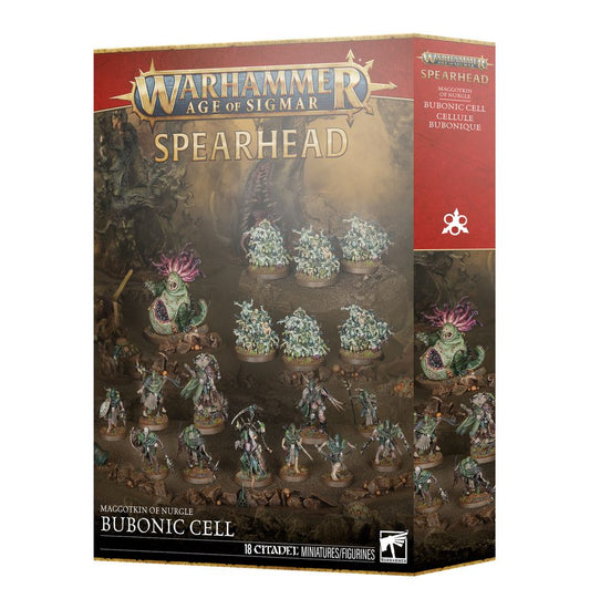 Age of Sigmar: Spearhead Maggotkin of Nurgle Bubonic Cell