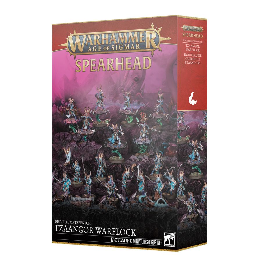 Age of Sigmar: Spearhead Disciples of Tzeentch Tzaangor Warflock