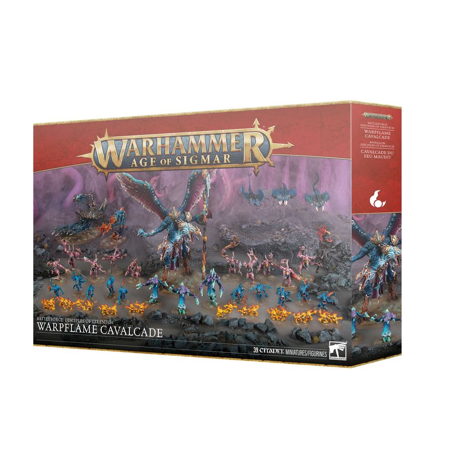 Age of Sigmar: Disciples of Tzeentch Warpflame Cavalcade Battleforce