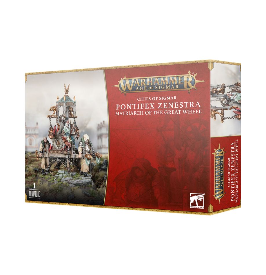 Age of Sigmar: Cities of Sigmar Pontifex Zenestra Matriarch of the Great Wheel