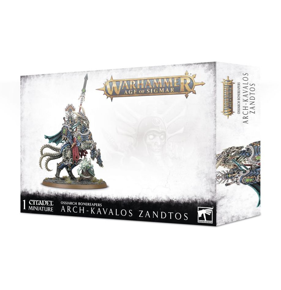 Age of Sigmar: Ossiarch Bonereapers Arch-Kavalos Zandtos