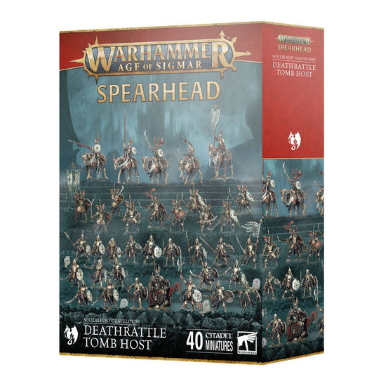 Age of Sigmar: Spearhead Soulblight Gravelords Deathrattle Tomb Host