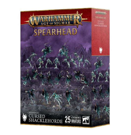 Age of Sigmar: Spearhead Nighthaunt Cursed Shacklehorde
