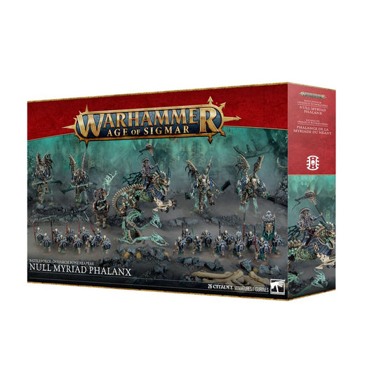 Age of Sigmar: Ossiarch Bonereapers Null Myriad Phalanx