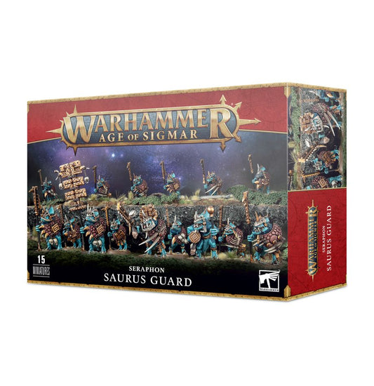 Age of Sigmar: Seraphon Saurus Guard