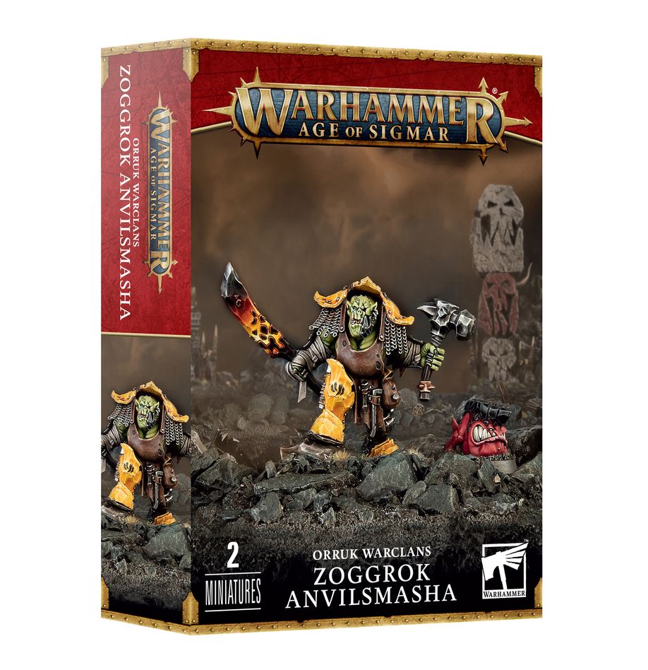 Age of Sigmar: Orruk Warclans Zoggrok Anvilsmasha