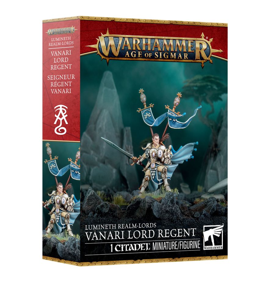 Age of Sigmar: Lumineth Realm-Lords Vanari Lord Regent