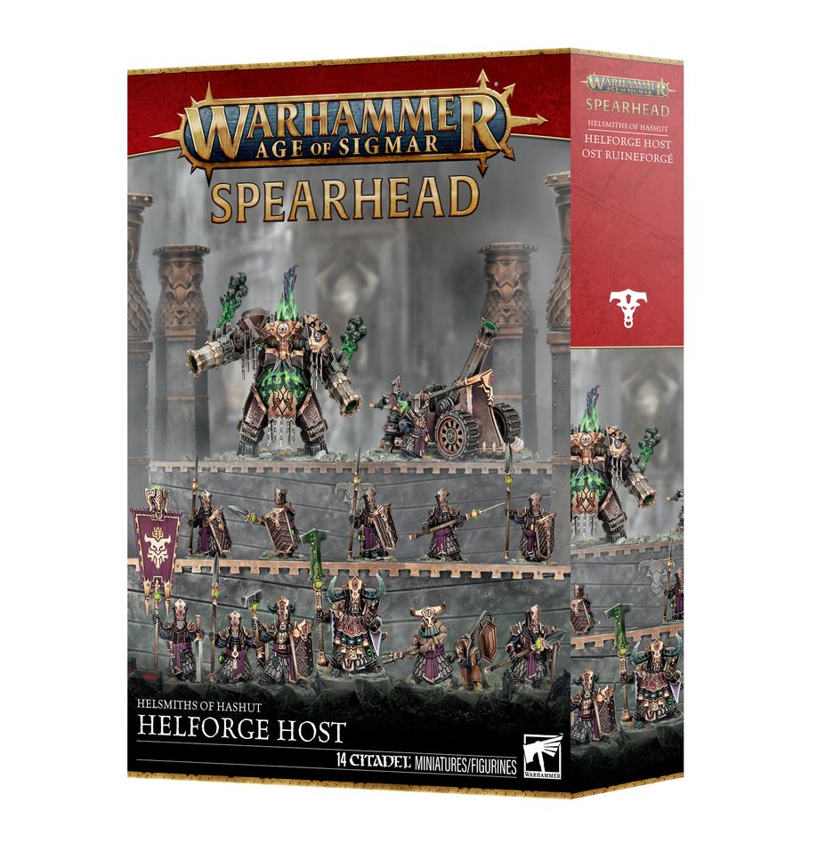 Age of Sigmar: Spearhead Helsmiths of Hashut Helforge Host