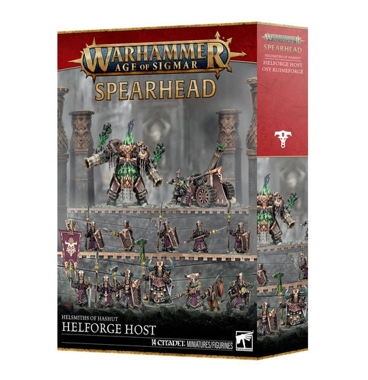 Age of Sigmar: Spearhead Helsmiths of Hashut Helforge Host