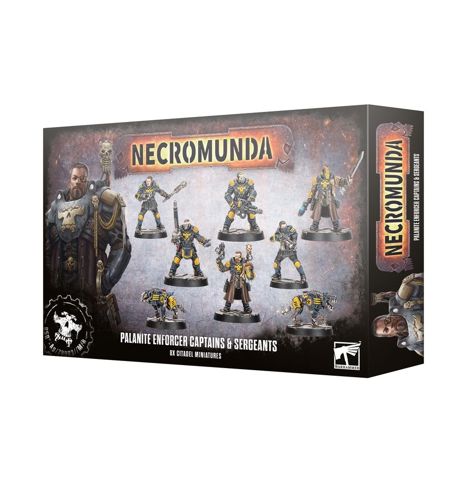 Necromunda: Palantine Enforcer Captains & Sergeants