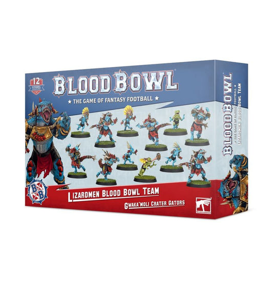 Blood Bowl: Lizardmen Team Gwaka'moli Crator Gators
