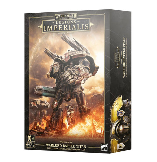 Legions Imperialis: Titan Legions Warlord Titan With Power Claw and Plasma Annihilator