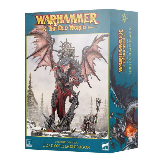 The Old World: Warriors of Chaos Lord on Chaos Dragon