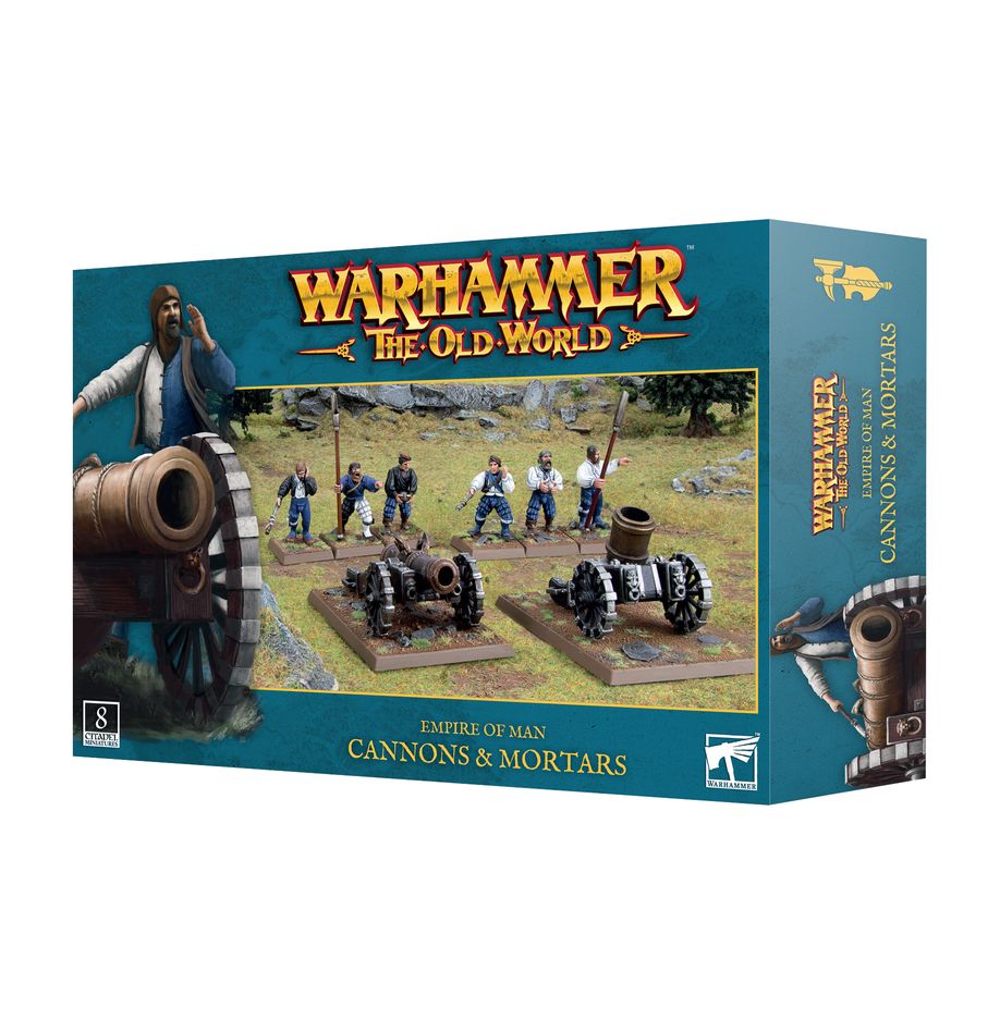The Old World: Empire of Man Cannons & Mortars