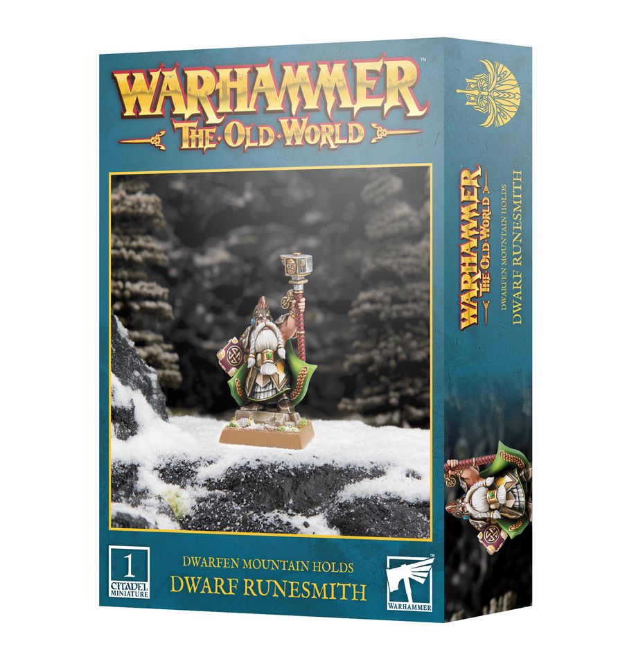 The Old World: Dwarfen Mountain Holds Dwarf Runesmith