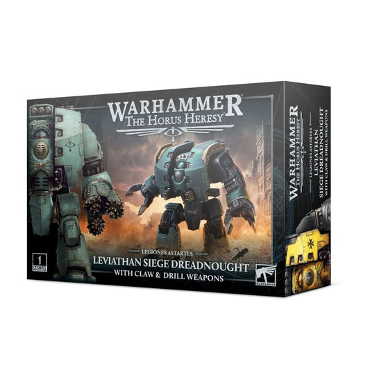 Horus Heresy: Legiones Astartes Leviathan Siege Dreadnought with Claw & Drill Weapons