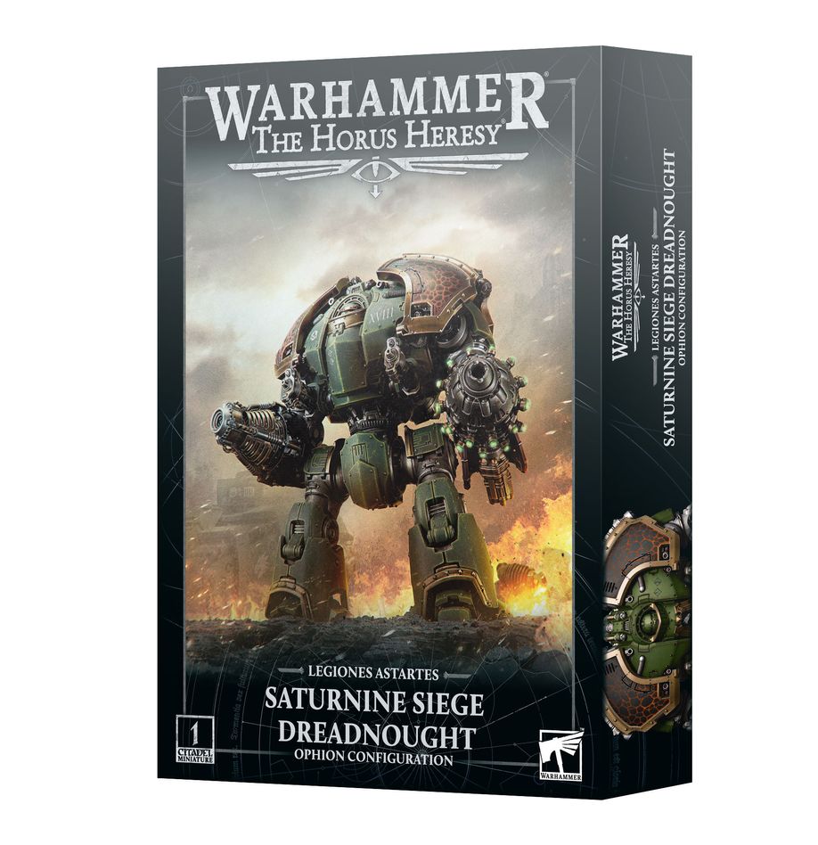 Horus Heresy: Legiones Astartes Saturnine Siege Dreadnought Ophion Configuration