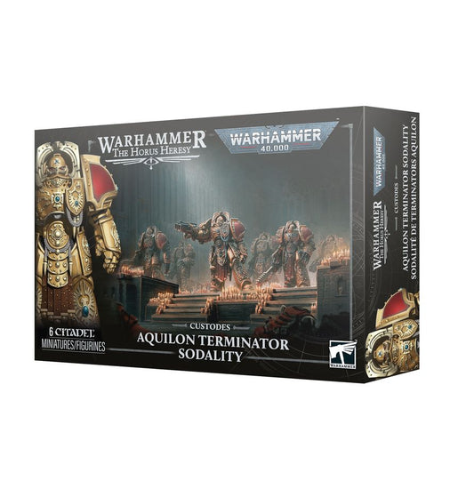 Warhammer 40k: Adeptus Custodes Aquilon Terminator Sodality
