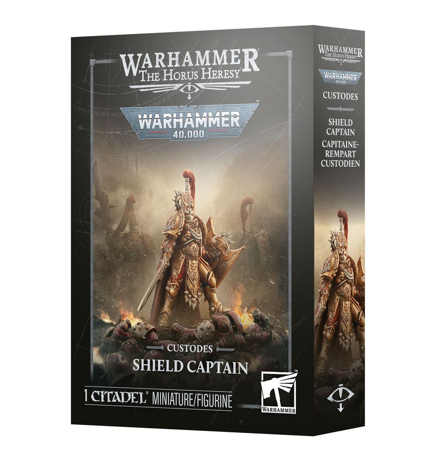 Warhammer 40k: Adeptus Custodes Shield Captain