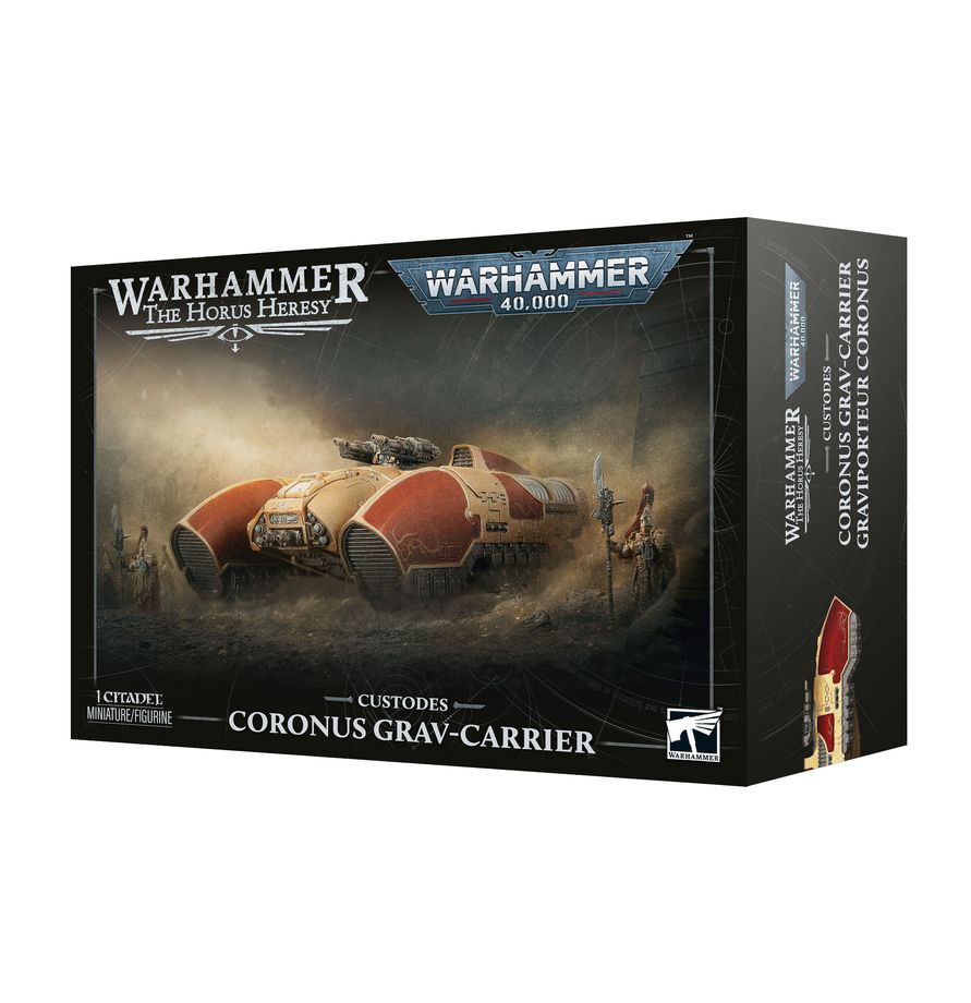 Warhammer 40k: Adeptus Custodes Coronus Grav-Carrier