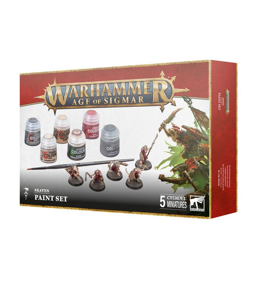 Age of Sigmar: Skaven + Paints Set