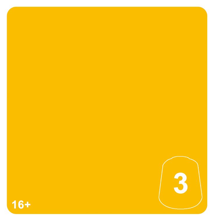 Warhammer Tone Pro: Hawkshroud Yellow 3 12ml
