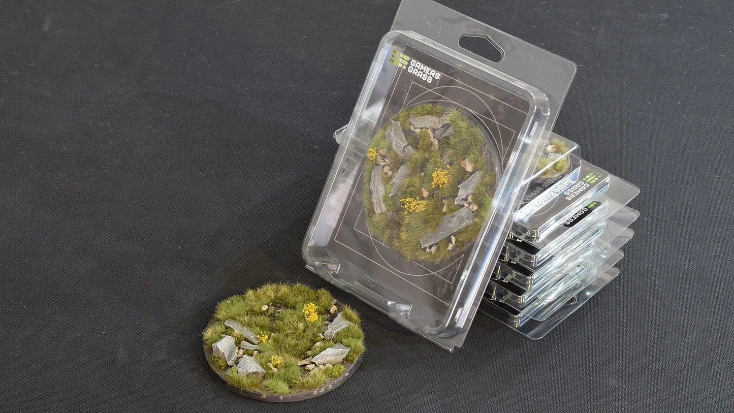 Gamers Grass: Bases Highland Round 100mm (x1)