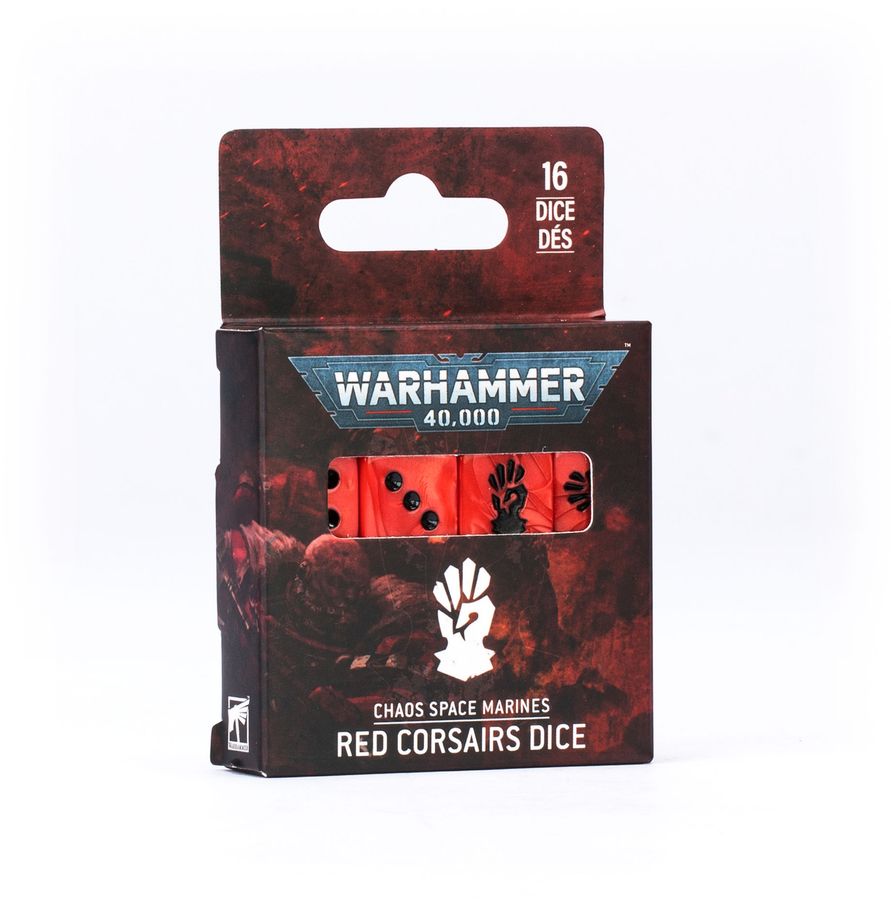 Warhammer 40k: Dice Red Corsairs