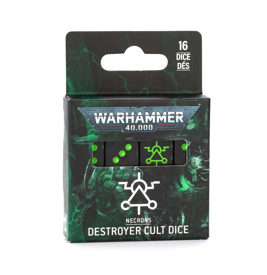 Warhammer 40k: Dice Necrons Destroyer Cult