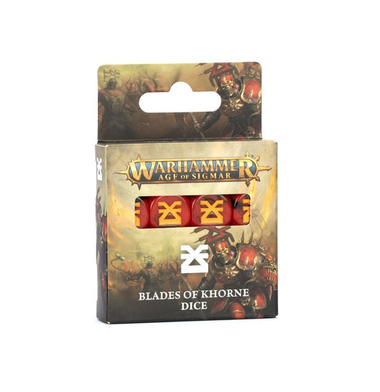 Age of Sigmar: Dice Blades of Khorne