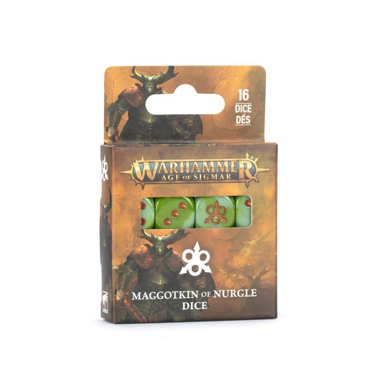 Age of Sigmar: Dice Maggotkin of Nurgle