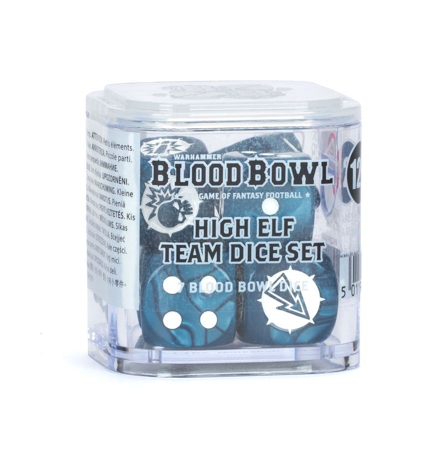 Blood Bowl: Dice High Elf Team
