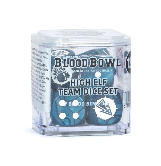Blood Bowl: Dice High Elf Team