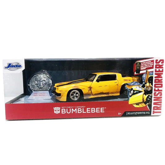 Jada: 1/24 Transformers Bumblebee 1977 Chevy Camaro