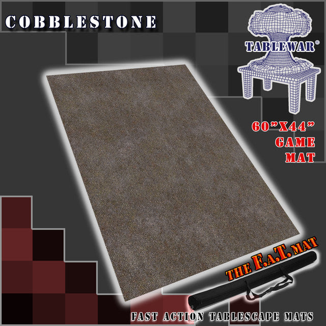 The F.A.T. Mat: 60x44" Cobblestone Gaming Mat