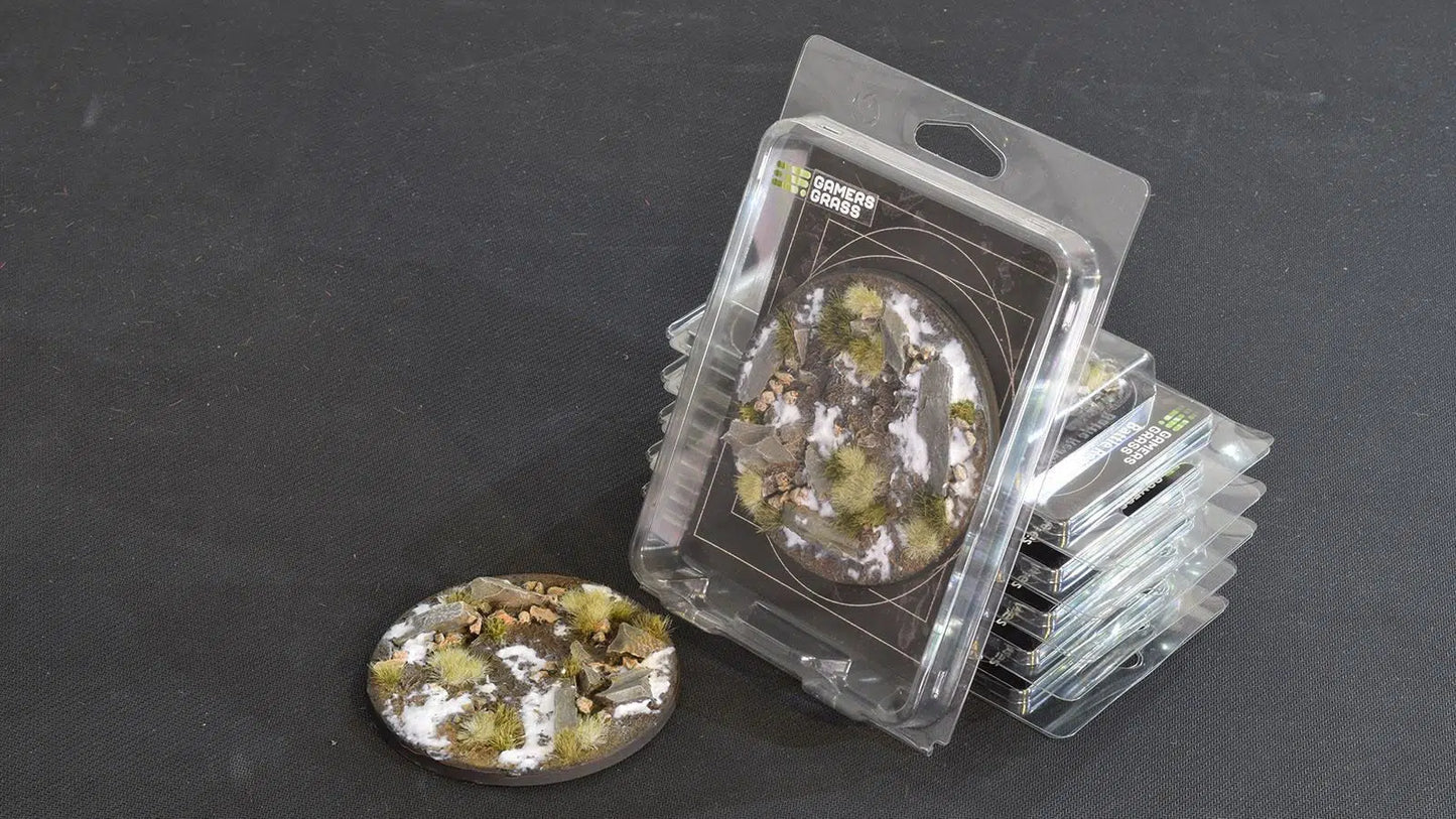Gamers Grass: Bases Winter Round 100mm (x1)