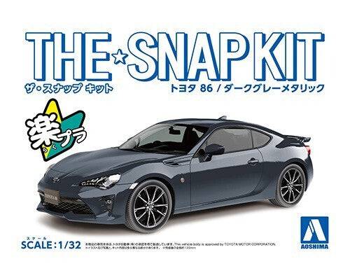 Aoshima: 1/32 Snap Kit Toyota 86 Dark Grey Metallic 05597